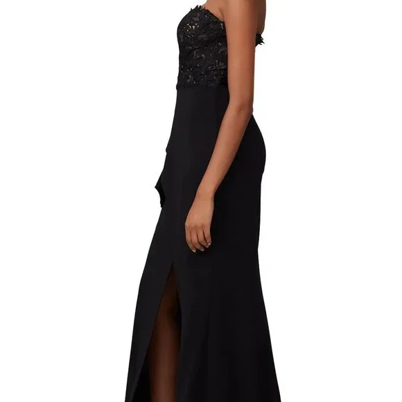 🖤 Badgley Mischka Laced Sweetheart Gown – Size 6 🖤 - Picture 2 of 13